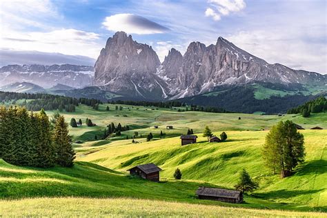 HD wallpaper: mountains, Italy, The Dolomites, Dolomite Alps, The Alpe ...