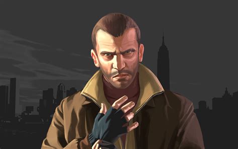 Fondos de pantalla : videojuegos, Grand Theft Auto IV, Niko Bellic ...