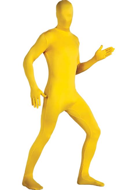 Yellow Bodysuit Adult Halloween Costume - Walmart.com