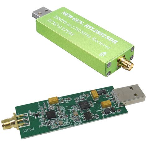 RTL-SDR Wireless Receiver 0.5PPM TCXO HF SMA Support AM/NFM/FM/DSB/USB ...