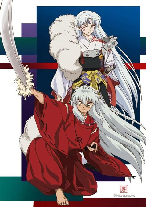 Best brothers 😎 : inuyasha in 2021 | Inuyasha, Sesshomaru, Inuyasha and ...