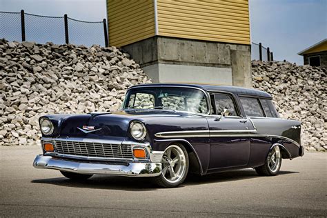 This 1956 Chevy Nomad Is All About How You Get There - Hot Rod Network