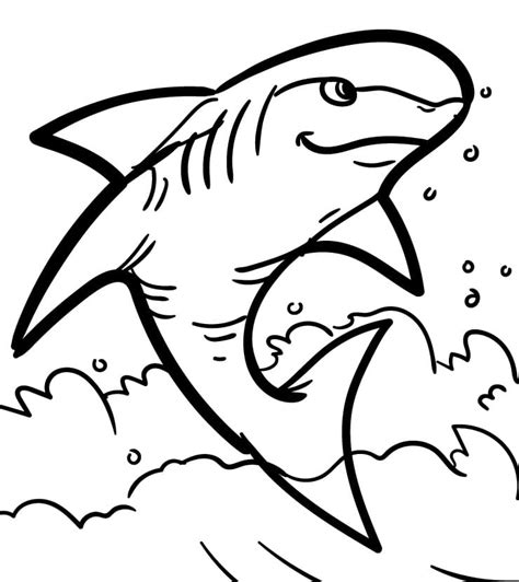 Mako Shark Coloring - Play Free Coloring Game Online