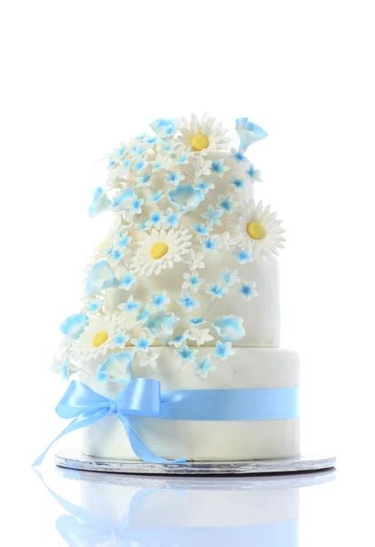 Wedding Cake Isolated On White Background — Stock Photo © gzorgz #5172196