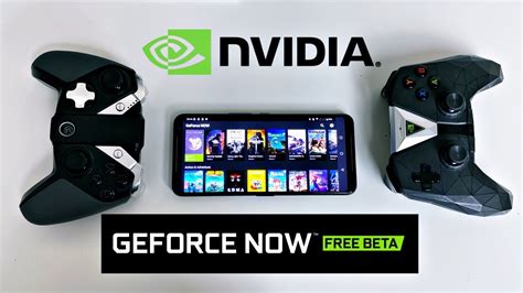 NVIDIA GeForce Now Game Streaming on Android Smartphones - YouTube