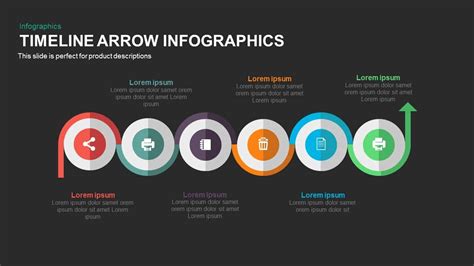 Free Arrow Timeline Powerpoint Template