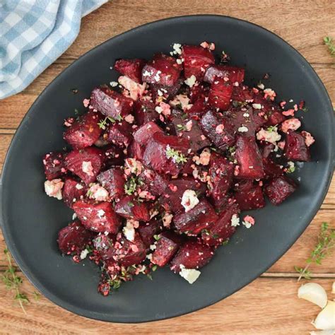 Roasted Beets With Feta | Girl Heart Food®