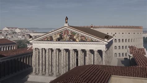 Ancient Roman Forum Reconstruction