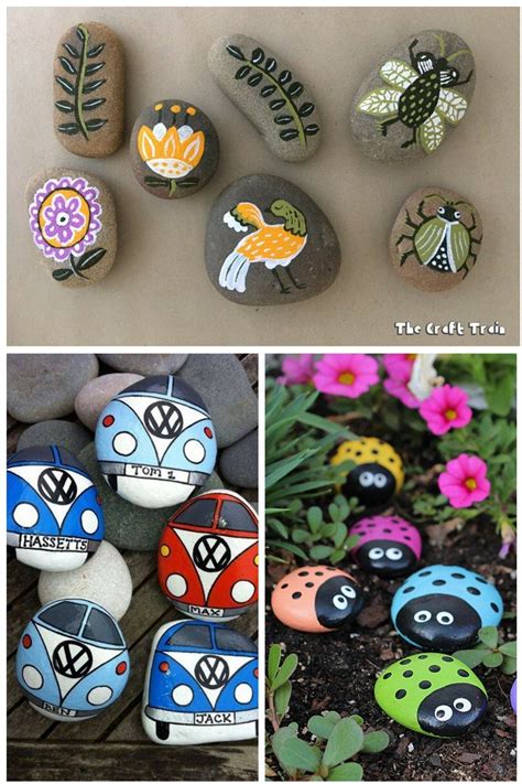 50+ Super Fun And Creative Rock Painting Ideas - Smart Fun DIY | Rock crafts, Painted rocks ...