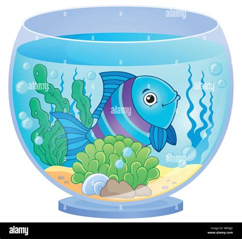 Aquarium theme image 8 Stock Vector Image & Art - Alamy