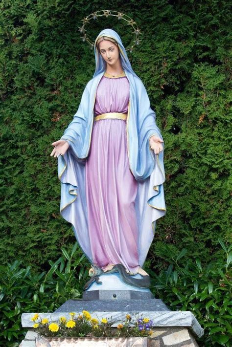 Pin by Vintage Me on Virgin Mary | Blessed mother statue, Mother mary, Virgin mary statue