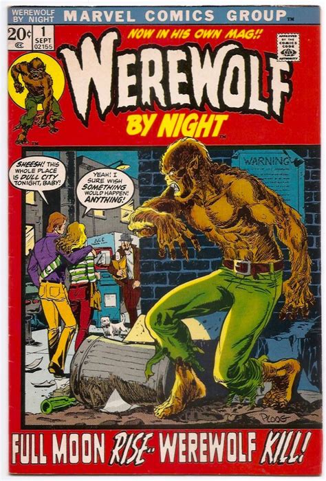 Werewolf By Night # 01 (1972) - Brooklyn Comic Shop