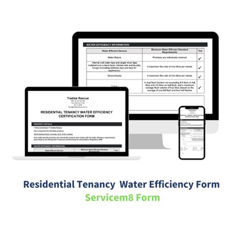 Residential Tenancy Water Efficiency Certificate | tradiesrescue