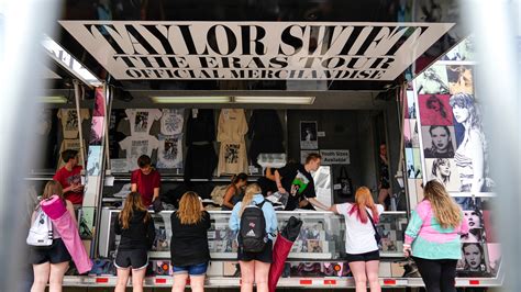 Taylor Swift In Tampa: Eras Tour Merchandise Truck Will