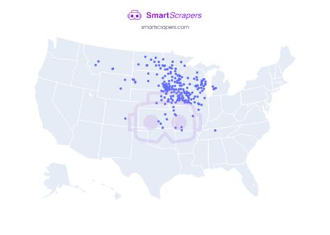 Numbers of Pizza Ranch in United States | SmartScrapers