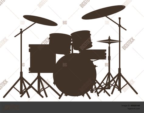 Drum Kit Vector & Photo (Free Trial) | Bigstock