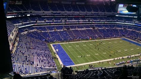 Lucas Oil Stadium Section 646 - Indianapolis Colts - RateYourSeats.com
