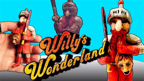 Willy's Wonderland Animatronics. Knighty Knight with Clay - YouTube