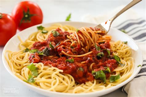 Fresh Tomato Pasta Sauce Recipes