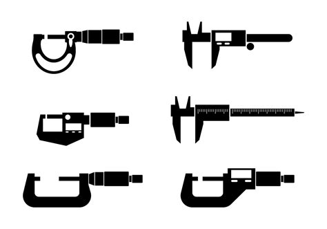 Vecteur icône micromètre 151747 - Telecharger Vectoriel Gratuit, Clipart Graphique, Vecteur ...