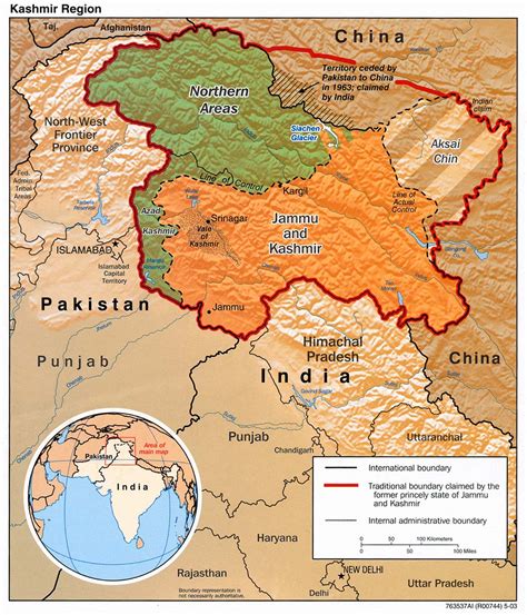 Kashmir Maps - Perry-Castañeda Map Collection - UT Library Online