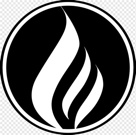 Fire, Flame, Black, Circle, Logo, Symbol, Icon, png | PNGWing