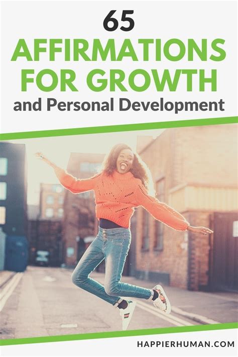 65 Affirmations for Growth and Personal Development - Happier Human