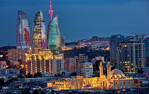 Flame Towers Baku - Azerbaijan Tour