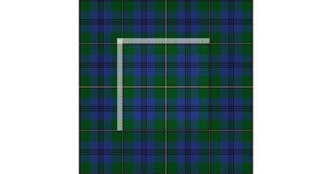 Clan Johnstone Johnston Scottish Tartan Plaid Fabric | Zazzle