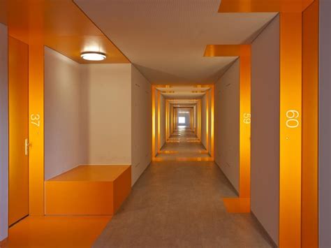 Studioninedots - Project - Student Housing Uilenstede - Image-2 | Corridor design, Student house ...