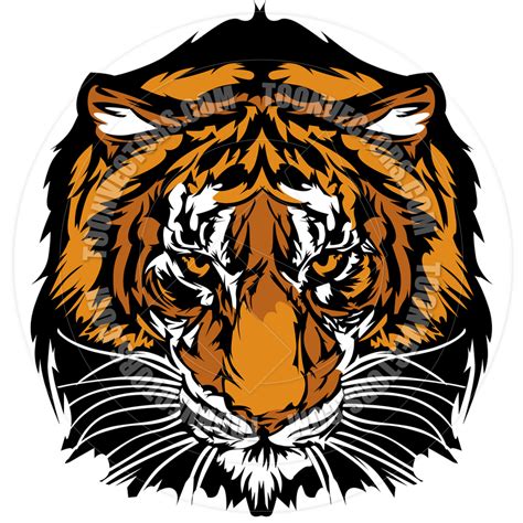 logo of a tiger - Clip Art Library