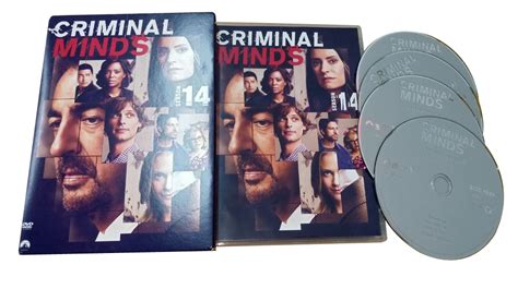 Criminal Minds Season 14 DVD Box Set 4 Disc Free Shpping