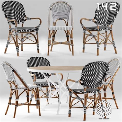 MODERN DINING TABLE SET – SKETCHUP 3D MODEL – VRAY OR ENSCAPE – ID06472 ...