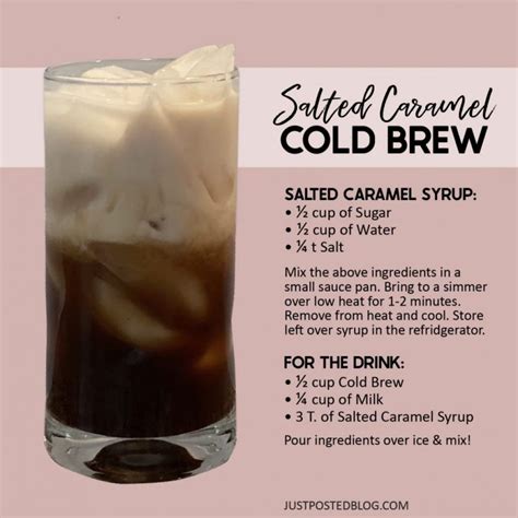 Four Cold Brew Recipes – Just Posted