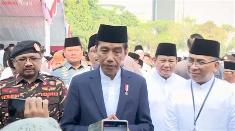 Joko Widodo Restui dan Doakan Gibran Maju dalam Kontestasi Pilpres 2024 - Media Berita Bangsa