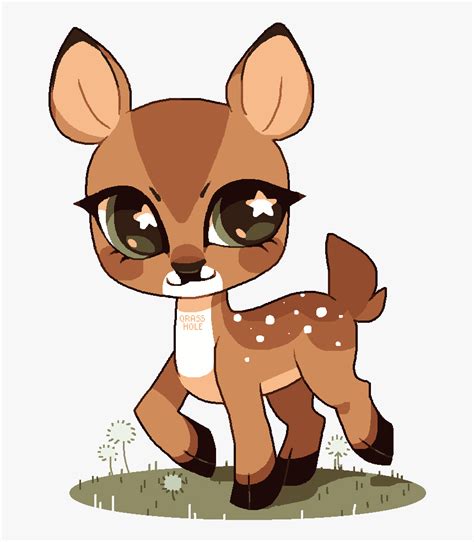 Lps Transparent Cute Kawaii - Cute Kawaii Deer Drawings, HD Png Download , Transparent Png Image ...