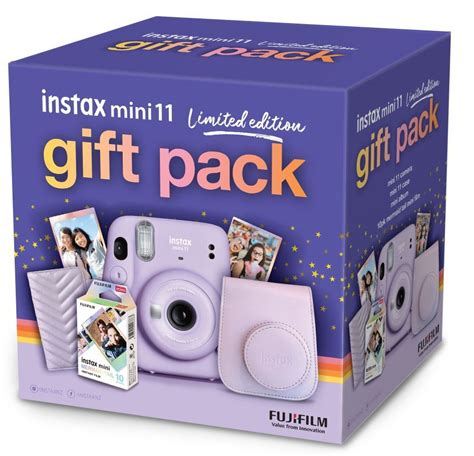 FujiFilm Instax Mini 11 Gift Pack - Lilac Purple Images at Mighty Ape ...