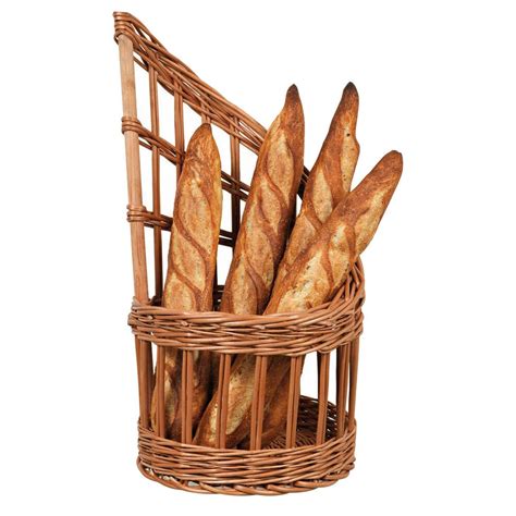 Matfer Bourgeat 573421 11" Round Wicker Bread Basket