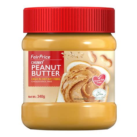 Fairprice Peanut Butter - Chunky | NTUC FairPrice