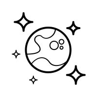 Star Planet Icon - Free PNG & SVG 221082 - Noun Project