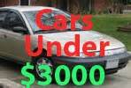 Used Cars Under 3000 Dollars for Sale – Buy Cheap Car Less Than $3000