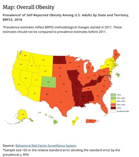 CDC Releases new obesity map of the United States – Scientific Inquirer