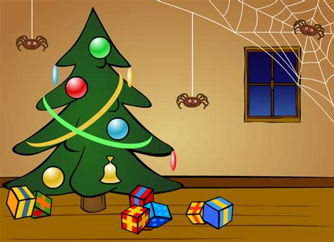 The Visit of the Spiders - Christmas Tale