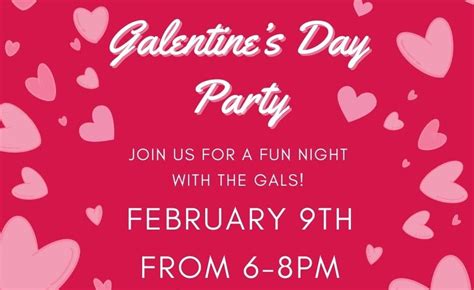 Galentine’s Day Party – Keyser-Mineral County Public Library