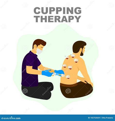 Cupping Therapy Logo Design. Fire Cupping Vector Design | CartoonDealer.com #145572776