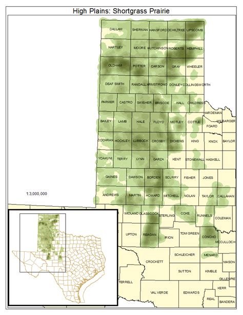 Western Great Plains Shortgrass Prairie — Texas Parks & Wildlife Department