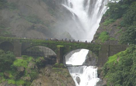 Dudhsagar Falls in Goa | Cool places to visit, Places to visit, Vacation trips