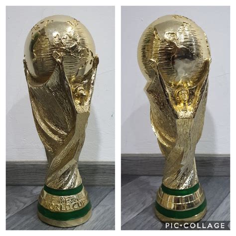 FIFA World Cup trophy replica (actual size), Hobbies & Toys ...