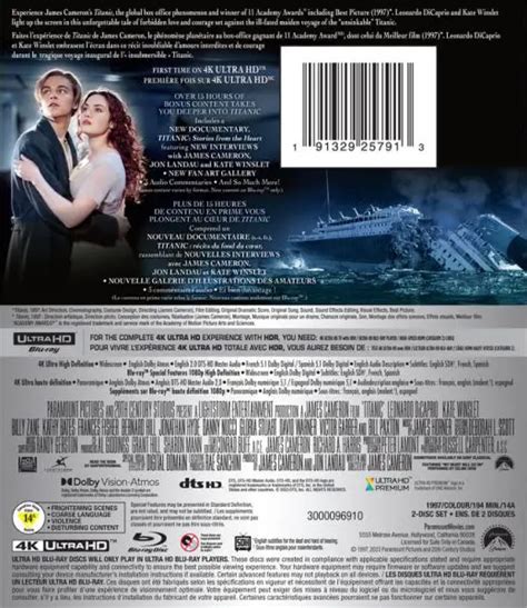 Titanic 4k Confirmed For Release On Ultra HD Blu-ray & Digital. New Pre-Order. [Updated] | HD Report