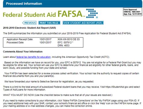 FAFSA is completed, now what? It's all about the SAR - Alaska ...